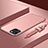 Funda Bumper Lujo Marco de Metal y Plastico Carcasa con Lanyard para Apple iPhone 13 Mini