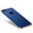 Funda Bumper Lujo Marco de Metal y Plastico F05 para Apple iPhone 7 Plus Azul