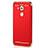 Funda Bumper Lujo Marco de Metal y Plastico M01 para Huawei G9 Plus Rojo