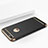 Funda Bumper Lujo Marco de Metal y Plastico para Apple iPhone 6 Negro