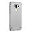 Funda Bumper Lujo Marco de Metal y Plastico para Huawei Mate 9 Plata