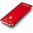 Funda Bumper Lujo Marco de Metal y Plastico para Huawei Y7 Prime Rojo