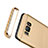 Funda Bumper Lujo Marco de Metal y Plastico para Samsung Galaxy S8 Oro