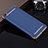 Funda Bumper Lujo Marco de Metal y Plastico para Xiaomi Mi 5 Azul