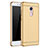 Funda Bumper Lujo Marco de Metal y Plastico para Xiaomi Redmi Note 4 Standard Edition Oro