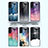 Funda Bumper Silicona Gel Espejo Estrellado Carcasa A01 para Samsung Galaxy S21 5G