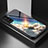 Funda Bumper Silicona Gel Espejo Estrellado Carcasa S01 para Samsung Galaxy S22 Plus 5G