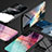 Funda Bumper Silicona Gel Espejo Estrellado Carcasa S01 para Samsung Galaxy S23 5G