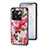 Funda Bumper Silicona Gel Espejo Flores Carcasa para OnePlus 10T 5G