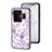 Funda Bumper Silicona Gel Espejo Flores Carcasa para Realme GT Neo6 5G