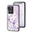 Funda Bumper Silicona Gel Espejo Flores Carcasa para Realme GT2 Master Explorer