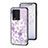 Funda Bumper Silicona Gel Espejo Flores Carcasa para Vivo iQOO 10 5G