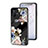 Funda Bumper Silicona Gel Espejo Flores Carcasa para Vivo T2x 5G