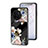 Funda Bumper Silicona Gel Espejo Flores Carcasa para Vivo X90 5G