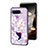 Funda Bumper Silicona Gel Espejo Flores Carcasa S01 para Asus ROG Phone 5 Pro