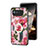 Funda Bumper Silicona Gel Espejo Flores Carcasa S01 para Asus ROG Phone 6