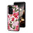 Funda Bumper Silicona Gel Espejo Flores Carcasa S01 para Huawei Honor 90 Lite 5G