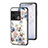 Funda Bumper Silicona Gel Espejo Flores Carcasa S01 para OnePlus 10 Pro 5G