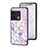 Funda Bumper Silicona Gel Espejo Flores Carcasa S01 para OnePlus 10 Pro 5G