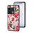 Funda Bumper Silicona Gel Espejo Flores Carcasa S01 para OnePlus 10 Pro 5G