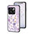 Funda Bumper Silicona Gel Espejo Flores Carcasa S01 para OnePlus 10T 5G