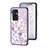 Funda Bumper Silicona Gel Espejo Flores Carcasa S01 para OnePlus 9 Pro 5G