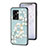 Funda Bumper Silicona Gel Espejo Flores Carcasa S01 para Oppo K10 5G India