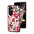 Funda Bumper Silicona Gel Espejo Flores Carcasa S01 para Oppo Reno10 Pro+ Plus 5G