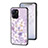 Funda Bumper Silicona Gel Espejo Flores Carcasa S01 para Realme 10 5G