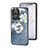 Funda Bumper Silicona Gel Espejo Flores Carcasa S01 para Realme GT2 Master Explorer