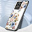 Funda Bumper Silicona Gel Espejo Flores Carcasa S01 para Realme GT2 Master Explorer