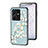 Funda Bumper Silicona Gel Espejo Flores Carcasa S01 para Vivo Y22