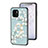 Funda Bumper Silicona Gel Espejo Flores Carcasa S01 para Xiaomi Redmi A1 Plus