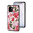 Funda Bumper Silicona Gel Espejo Flores Carcasa S01 para Xiaomi Redmi A1 Plus