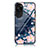 Funda Bumper Silicona Gel Espejo Patron de Moda Carcasa JM2 para Huawei P60 Art