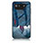 Funda Bumper Silicona Gel Espejo Patron de Moda Carcasa LS1 para Asus ROG Phone 7