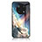 Funda Bumper Silicona Gel Espejo Patron de Moda Carcasa LS1 para Huawei Enjoy 50 Pro