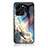 Funda Bumper Silicona Gel Espejo Patron de Moda Carcasa LS1 para Huawei Honor 80 SE 5G