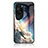 Funda Bumper Silicona Gel Espejo Patron de Moda Carcasa LS1 para Huawei P60 Art