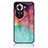 Funda Bumper Silicona Gel Espejo Patron de Moda Carcasa LS1 para Oppo Reno11 5G