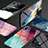 Funda Bumper Silicona Gel Espejo Patron de Moda Carcasa LS1 para Samsung Galaxy A02