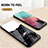 Funda Bumper Silicona Gel Espejo Patron de Moda Carcasa LS1 para Samsung Galaxy M80S