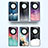 Funda Bumper Silicona Gel Espejo Patron de Moda Carcasa LS2 para Huawei Honor Magic5 Lite 5G