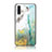 Funda Bumper Silicona Gel Espejo Patron de Moda Carcasa LS2 para Samsung Galaxy A70