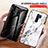 Funda Bumper Silicona Gel Espejo Patron de Moda Carcasa LS2 para Xiaomi Redmi 9 Prime India