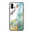 Funda Bumper Silicona Gel Espejo Patron de Moda Carcasa LS2 para Xiaomi Redmi 9A