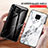 Funda Bumper Silicona Gel Espejo Patron de Moda Carcasa LS2 para Xiaomi Redmi Note 9S