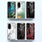 Funda Bumper Silicona Gel Espejo Patron de Moda Carcasa para Huawei Honor 70 Pro 5G