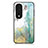 Funda Bumper Silicona Gel Espejo Patron de Moda Carcasa para Huawei Honor 80 5G