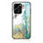 Funda Bumper Silicona Gel Espejo Patron de Moda Carcasa para Huawei Honor 80 SE 5G